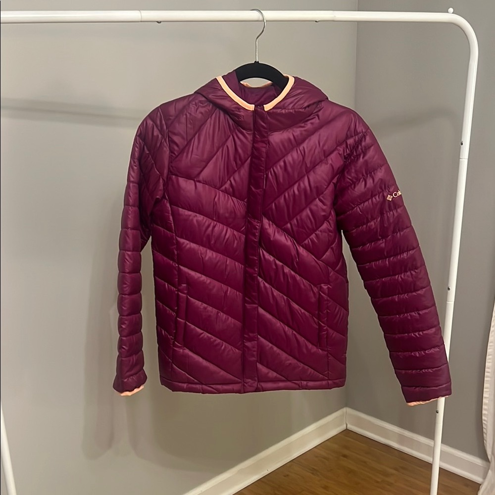 Columbia Kids' Purple Puffer Jacket - Sz L